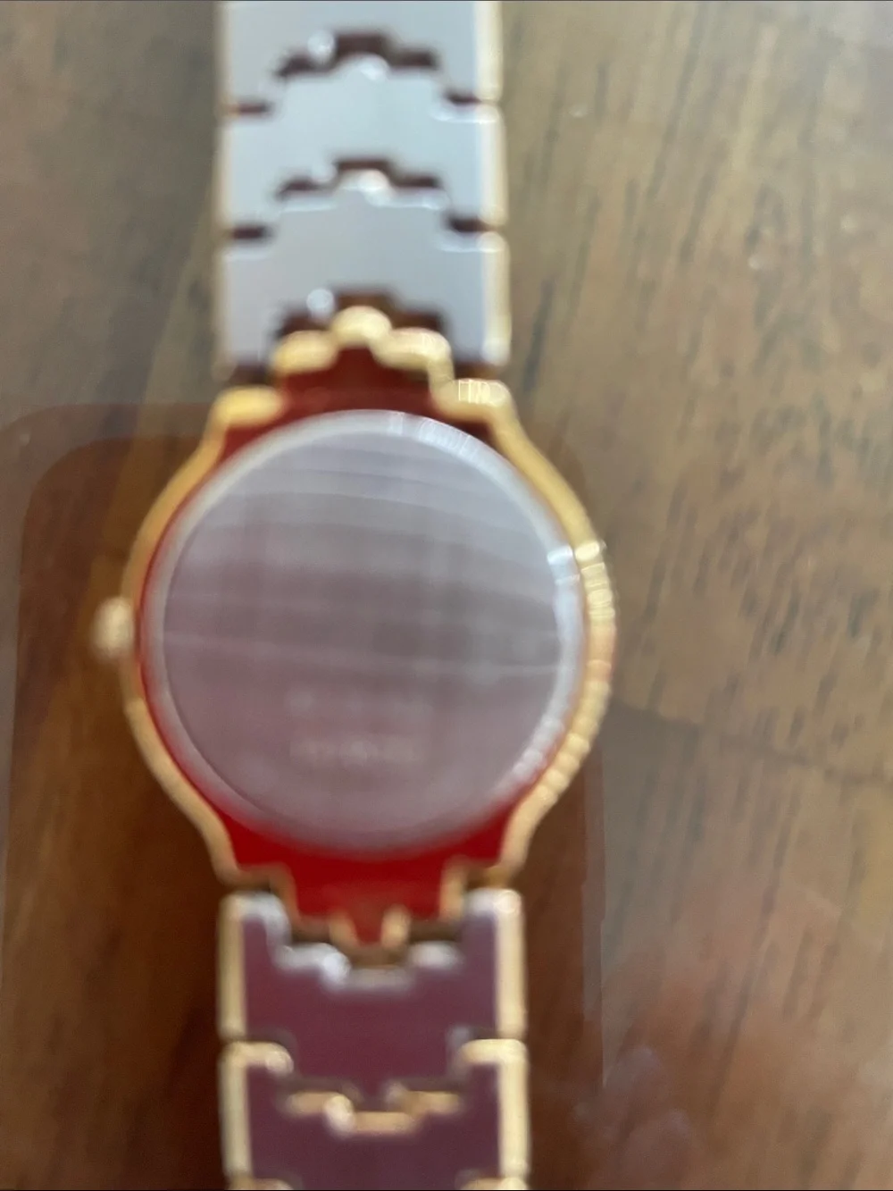 Elegant Gold-Tone Smartwatch with Black Dial. Excellent condition. Like new